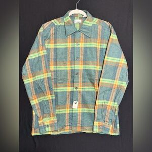The Broadway Southern California VTG 1950’s Plaid NWT old dead stock flannel